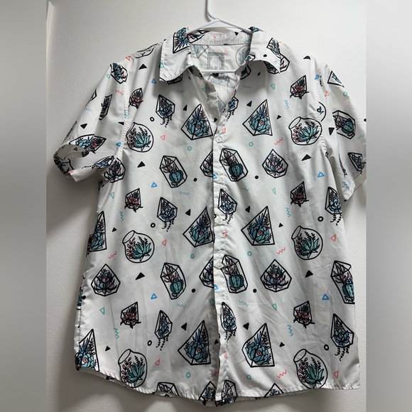 kinwamonster Other - button down shirt size large